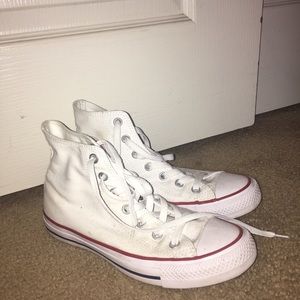 White High Top Converse